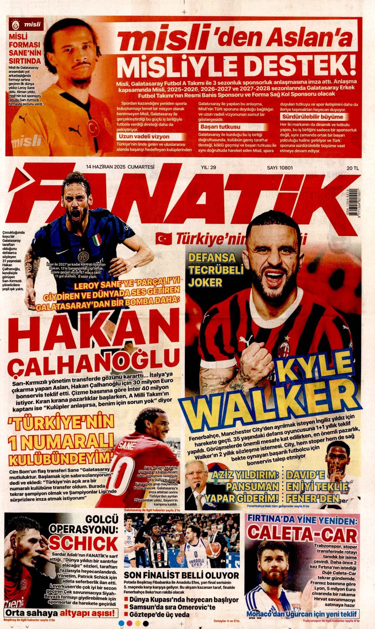 Fanatik gazetesi oku