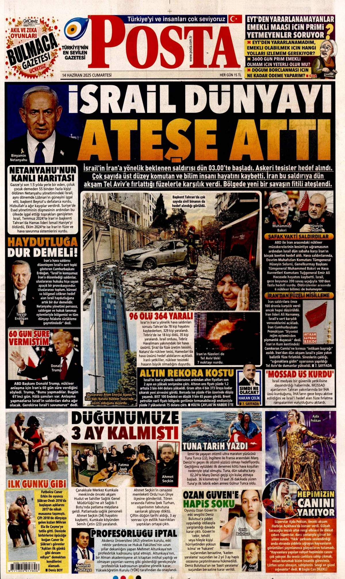Posta gazetesi oku