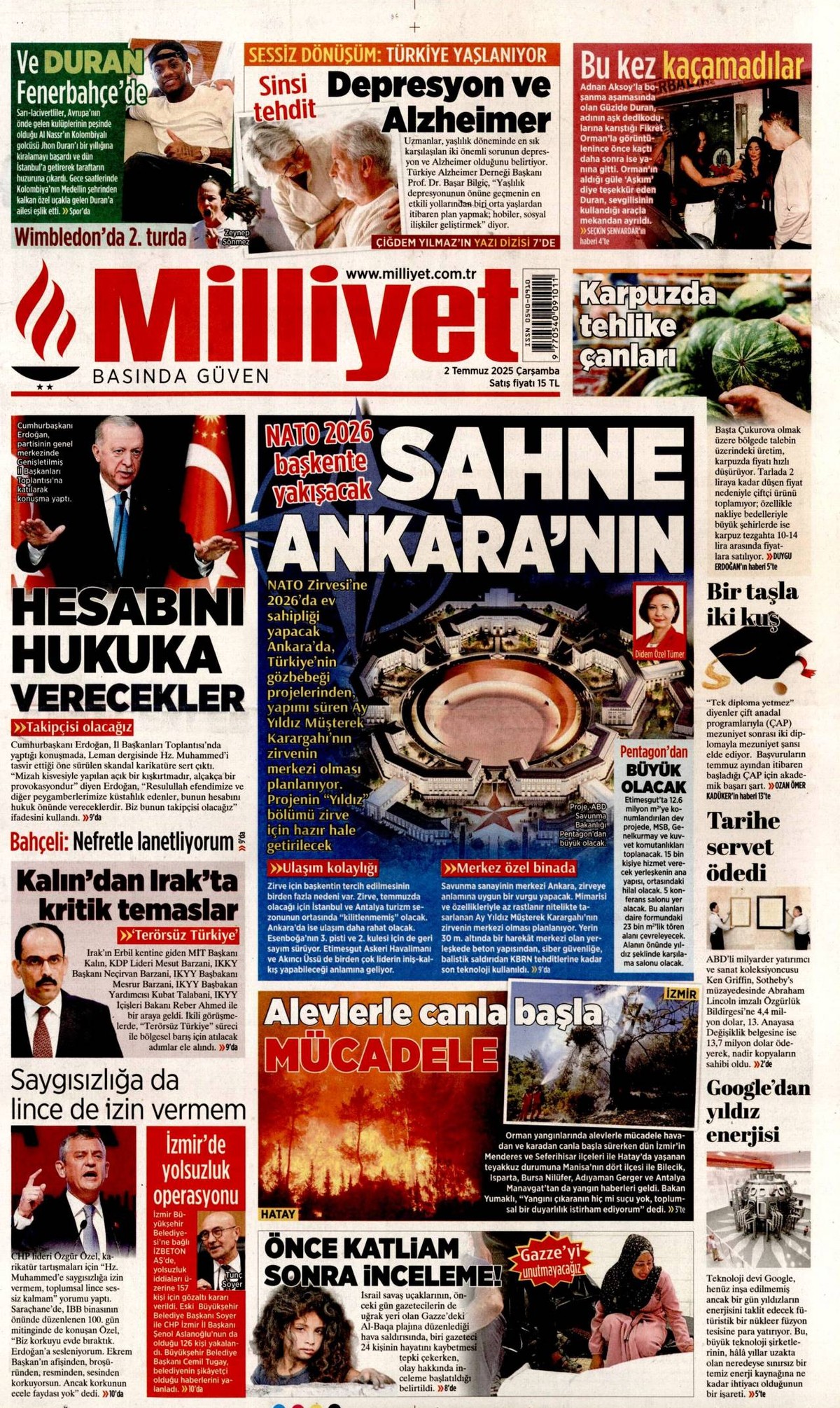 Milliyet gazetesi oku
