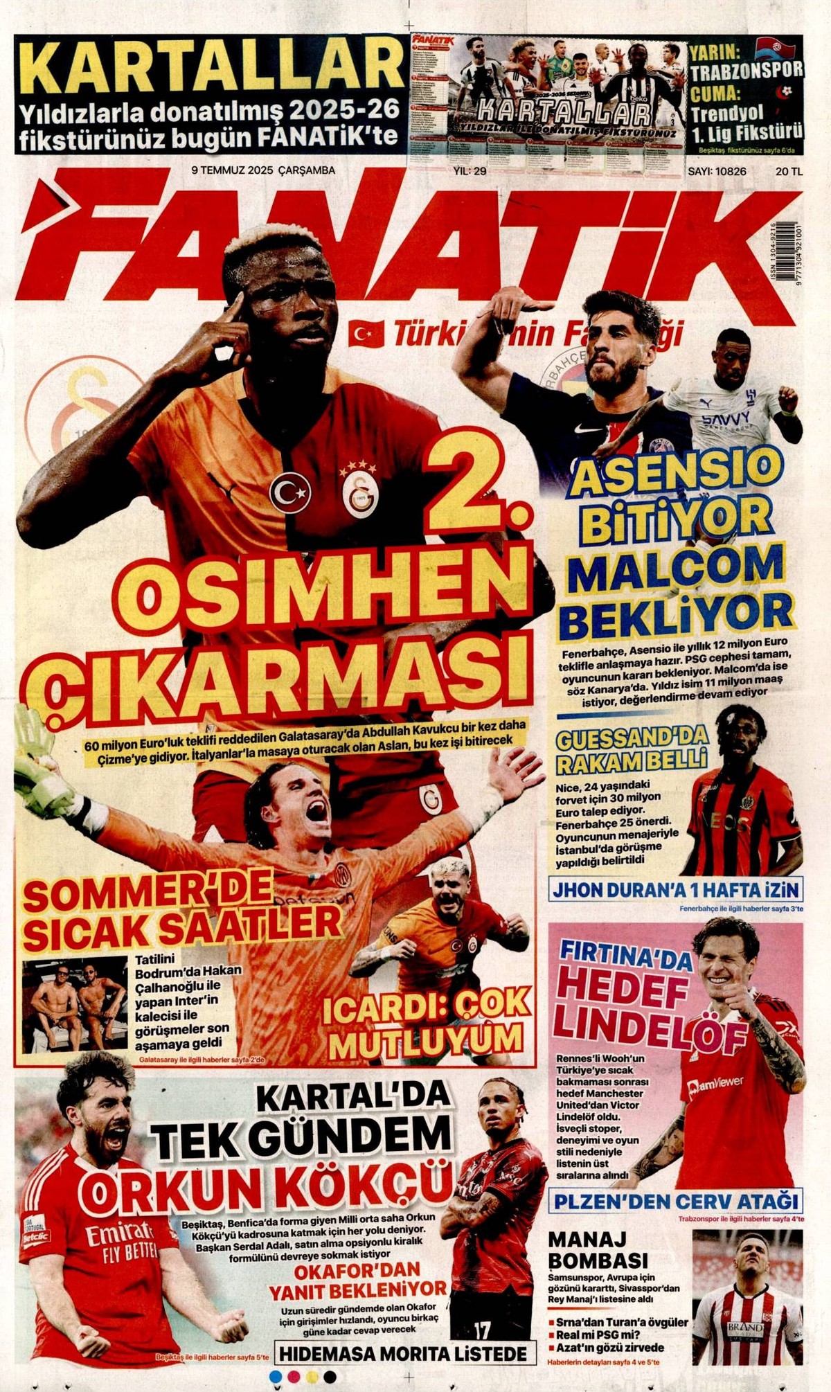 Fanatik gazetesi oku