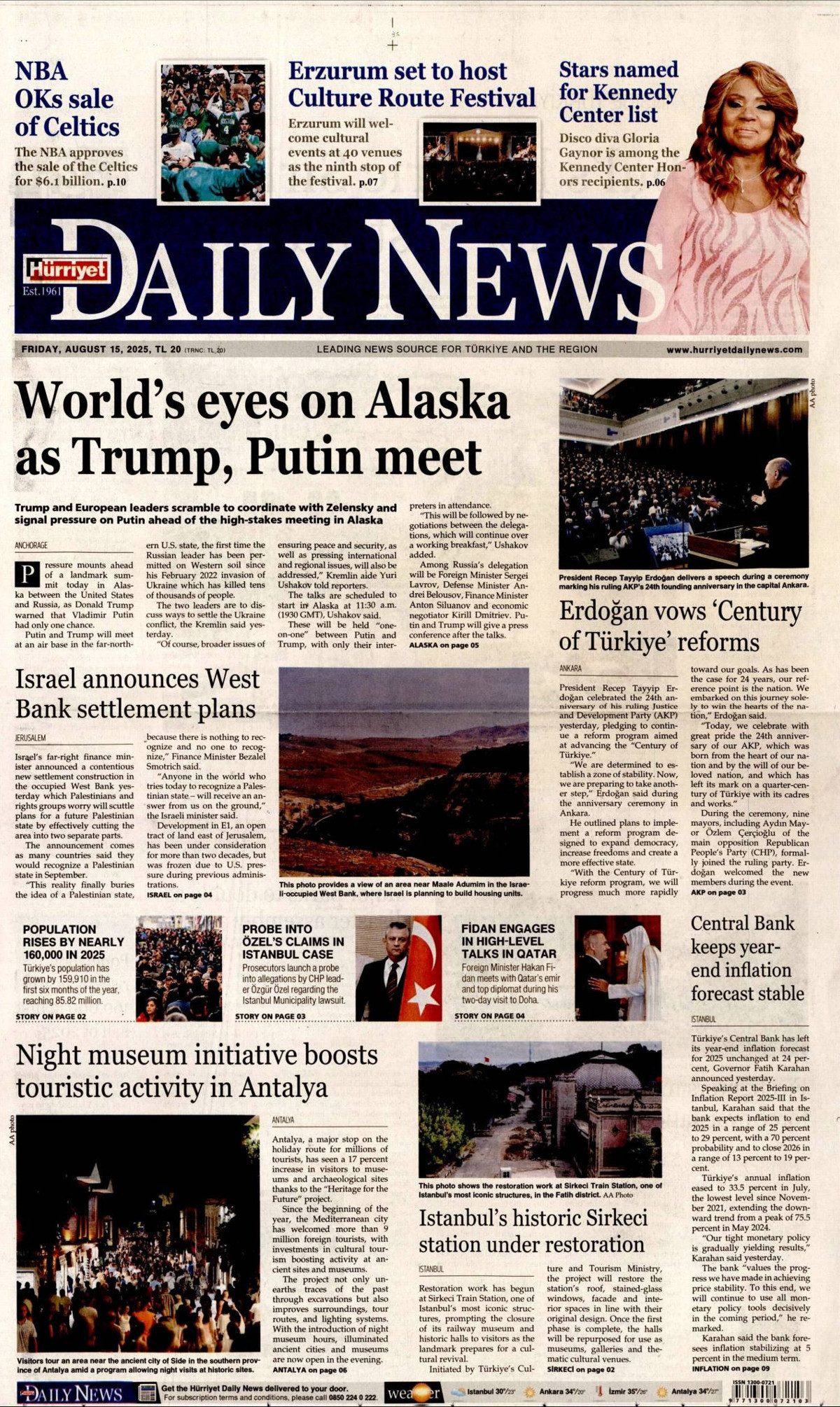 Hürriyet Daily News gazetesi oku