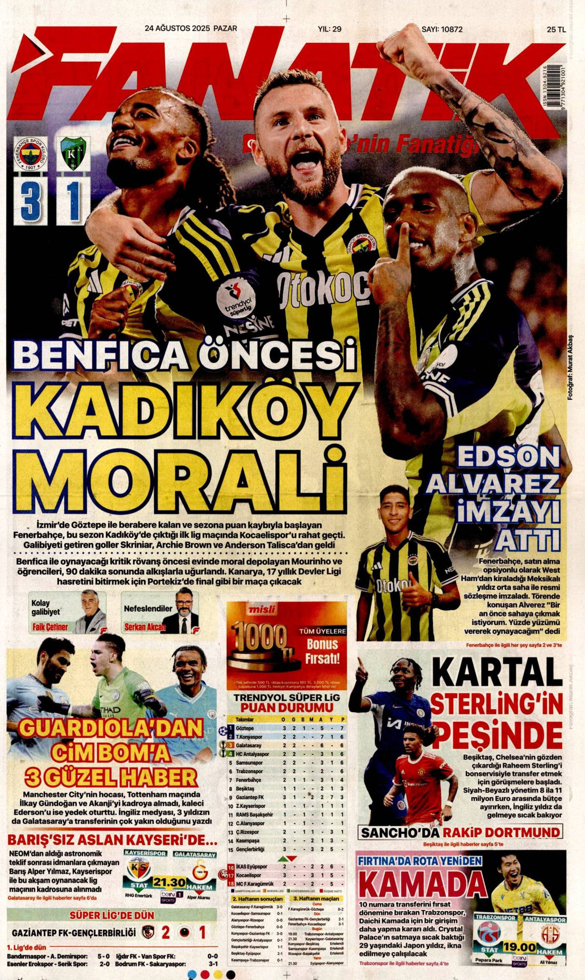 Fanatik gazetesi oku
