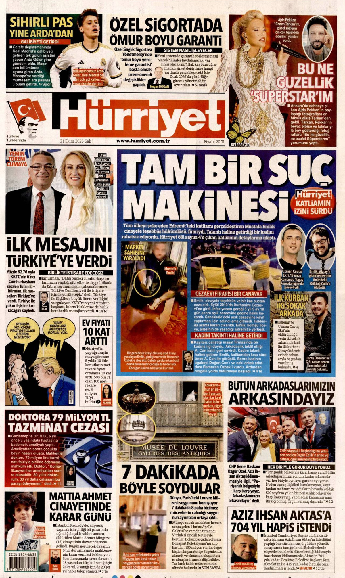 Hürriyet gazetesi oku