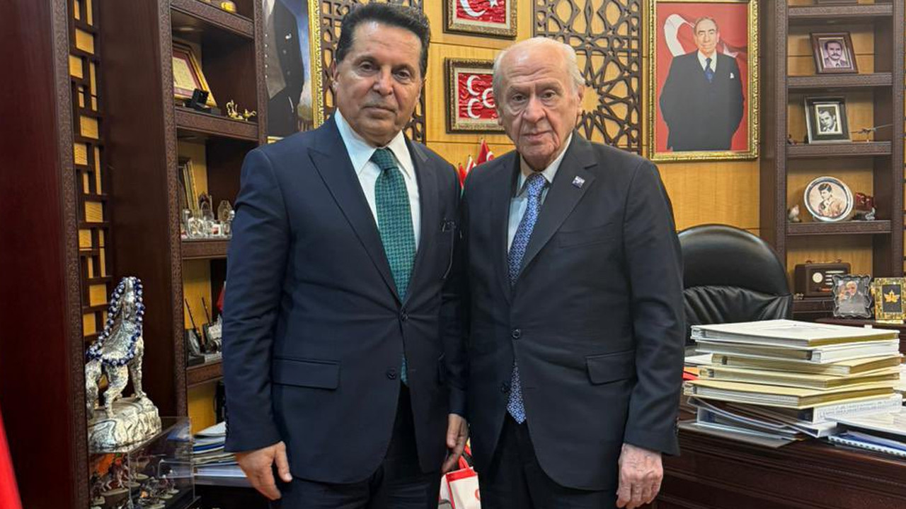 Ahmet Özer'den MHP lideri Bahçeli'ye Ziyaret