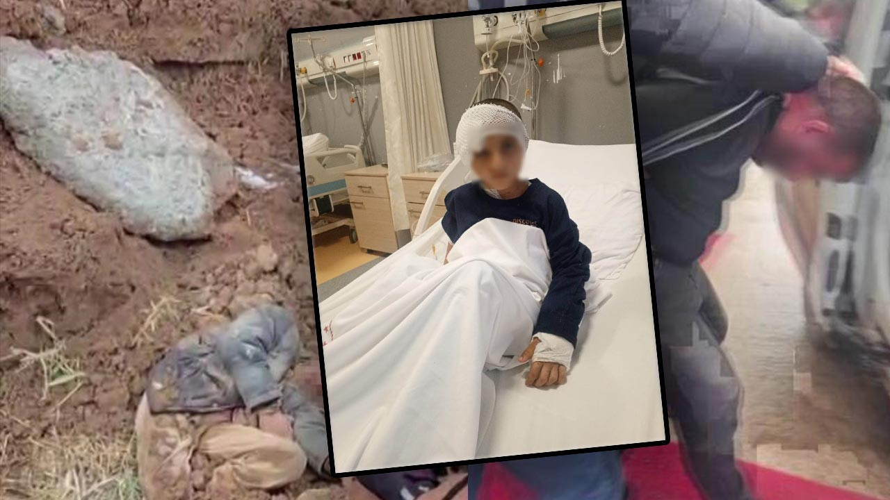 Dayısı Dehşeti Yaşatmıştı! Diri Diri Toprağa Gömülen Çocuk Hayati Tehlikeyi Atlattı! İlk Sözleri O Oldu