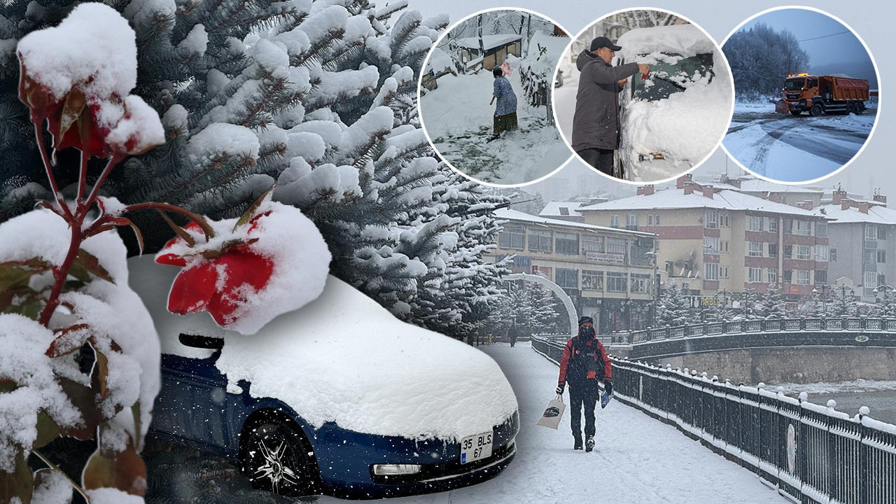 Beklenen Kar Geldi: İstanbul, Ankara, Bolu, Sakarya... İşte Kartpostallık Görüntüler