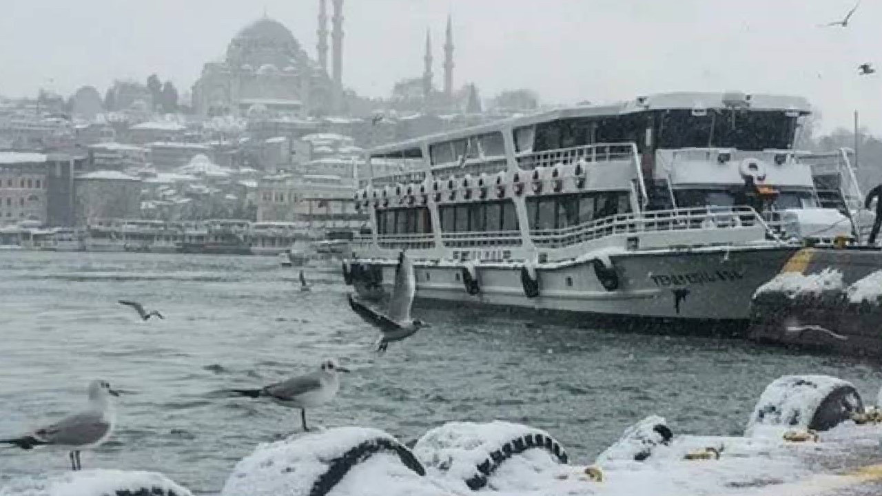 İstanbul'da Bazı Vapur Seferleri İptal Edildi