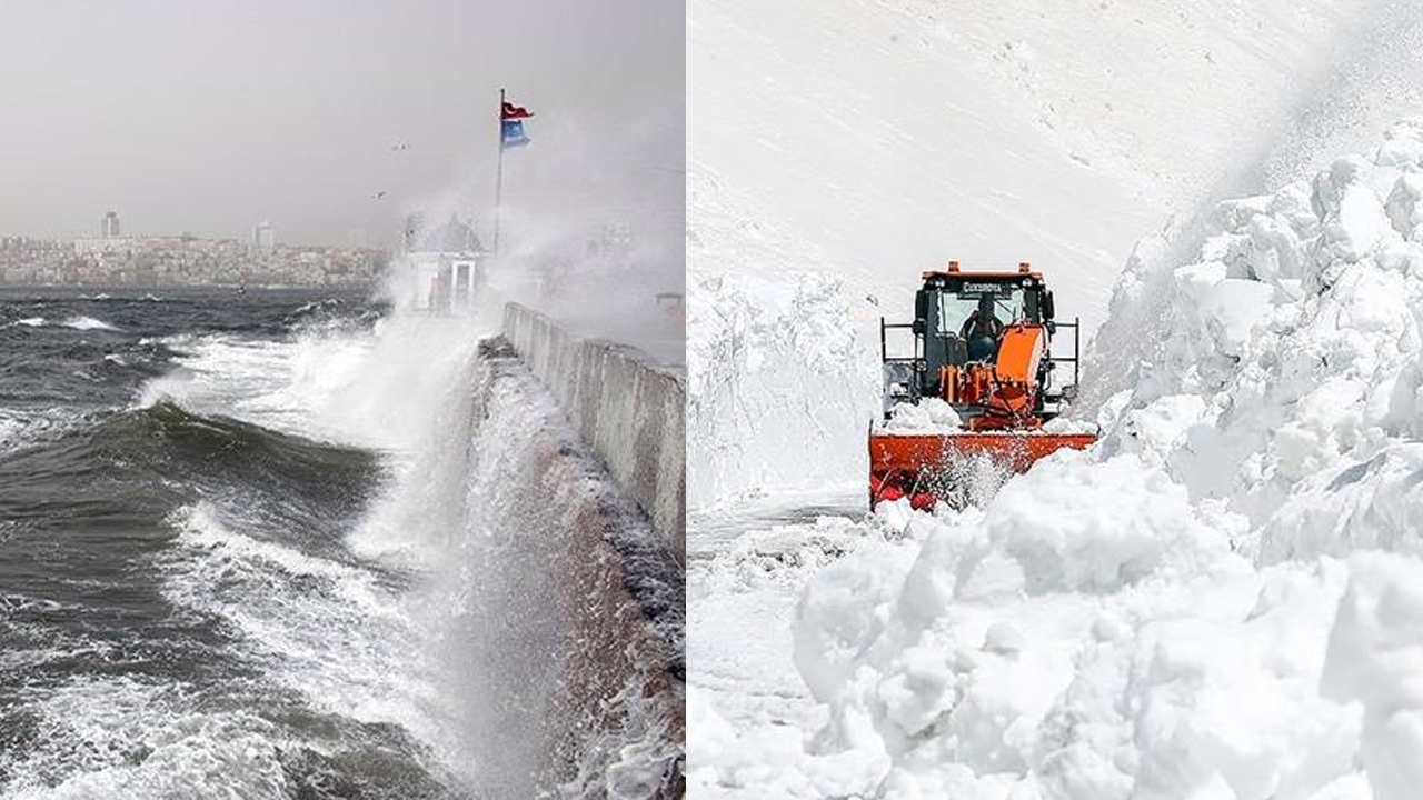 Meteoroloji'den Kırmızı Alarm! Fırtına, Buzlanma ve Çığ Geliyor