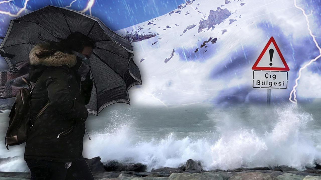 Meteoroloji Alarma Geçti! Bu İlde Yaşayanlar Dikkat! Çığ ve Fırtına Riski Büyüyor
