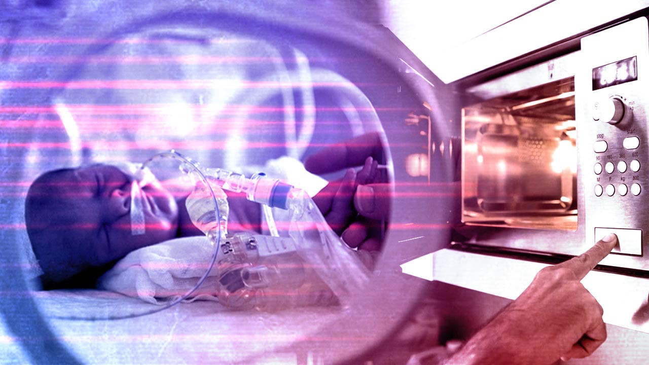 Tüyler Ürperten Cinayet! 4 Haftalık Bebeğini Mikrodalga Fırında Öldürdü