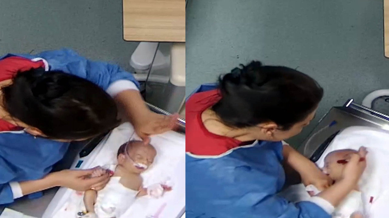 Bunun Adı İşkence! 5 Günlük Bebeğe Akılalmaz Şiddet... Engelli Bırakan Hemşire Vahşeti Kamerada