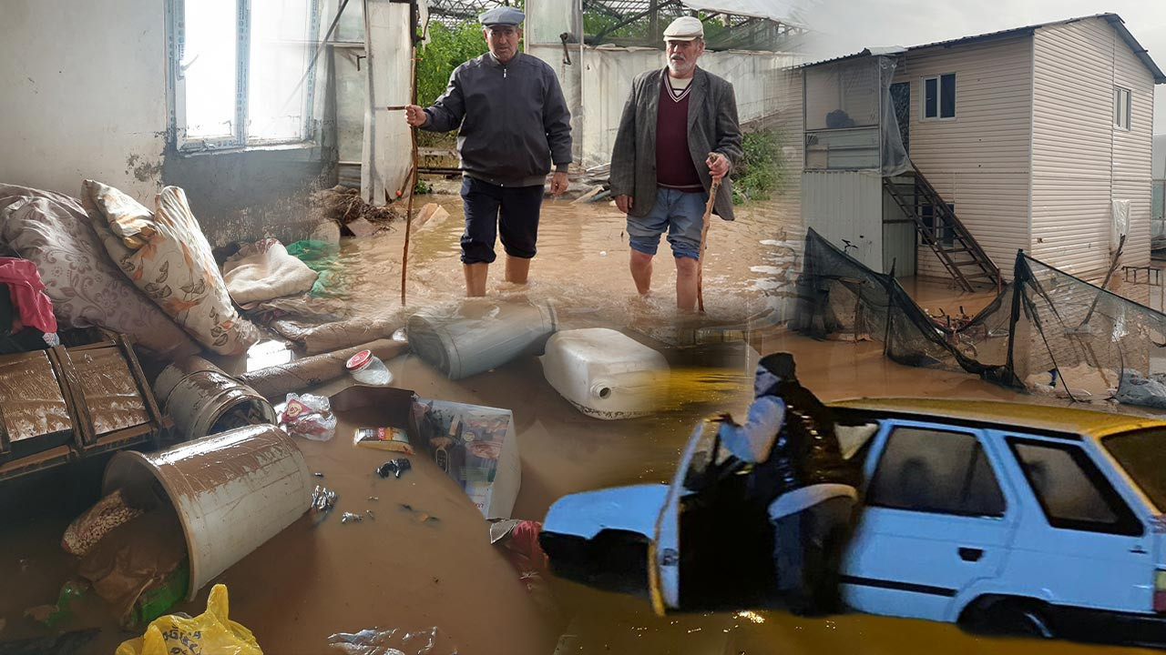 Antalya'yı Sağanak Vurdu: Yollar Kapandı, Ev ve İş yerlerini Su Bastı