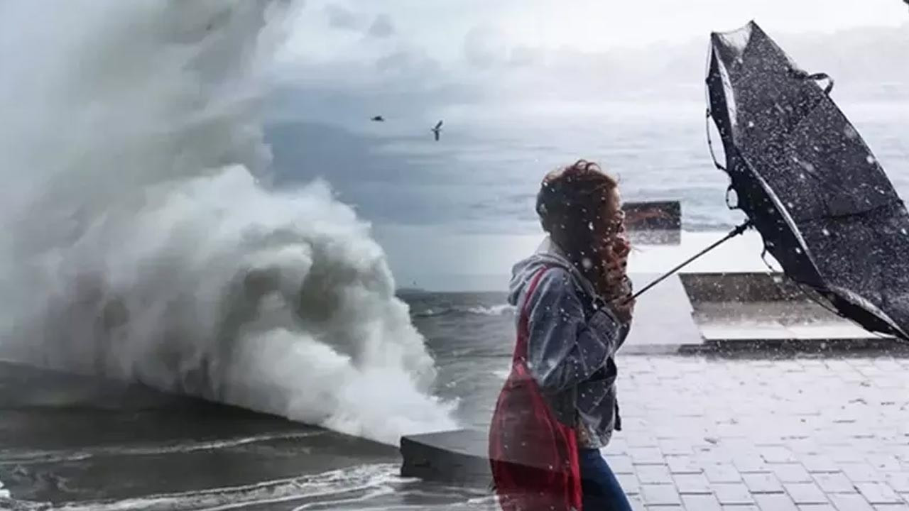 Meteoroloji Alarm Verdi: Fırtına ve Sağanak Geliyor! Rüzgar 70 Km Hızla Esecek