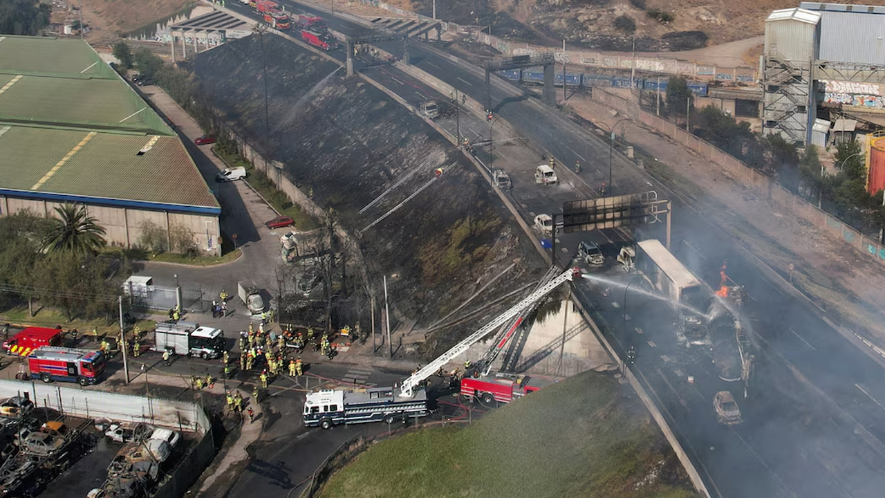 Şili'de Tanker Faciası! Bomba Gibi Patladı.. Ölü ve Yaralılar Var