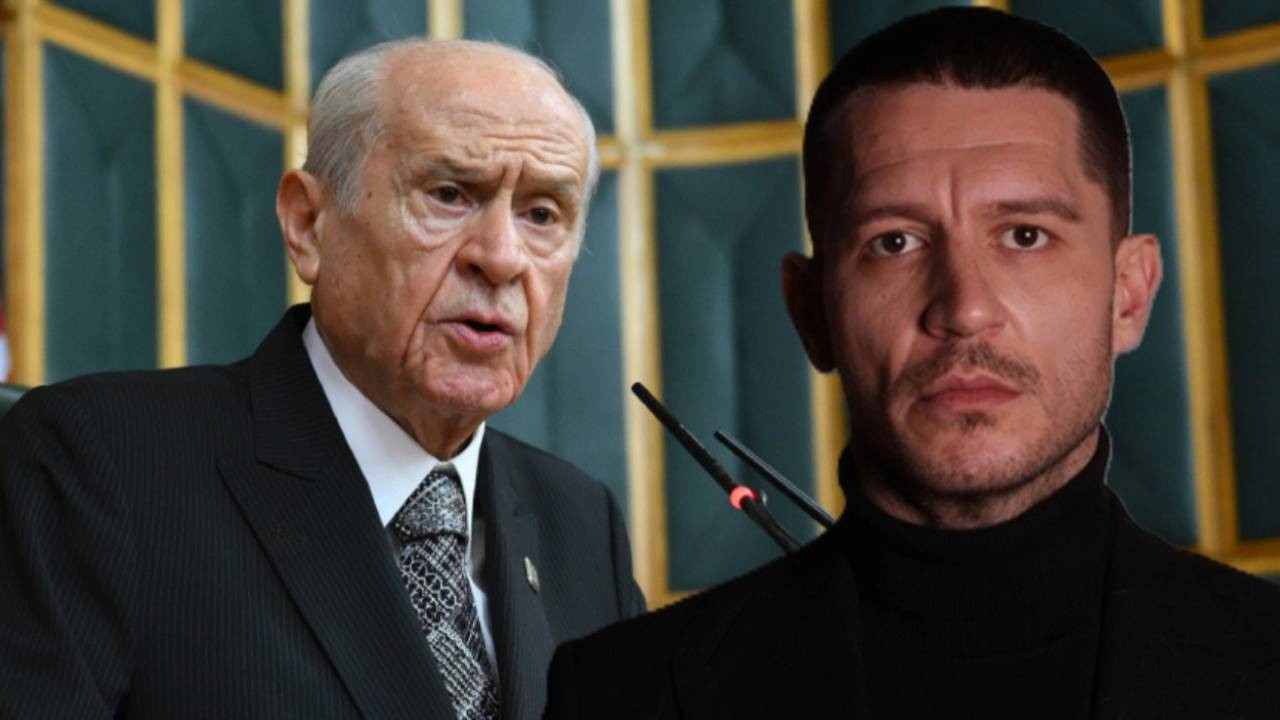 Devlet Bahçeli'nin Yeraltı'nın Bozo'su Uraz Kaygılaroğlu'na Hediye Ettiği Bozkurt Tablosu Ortaya Çıktı