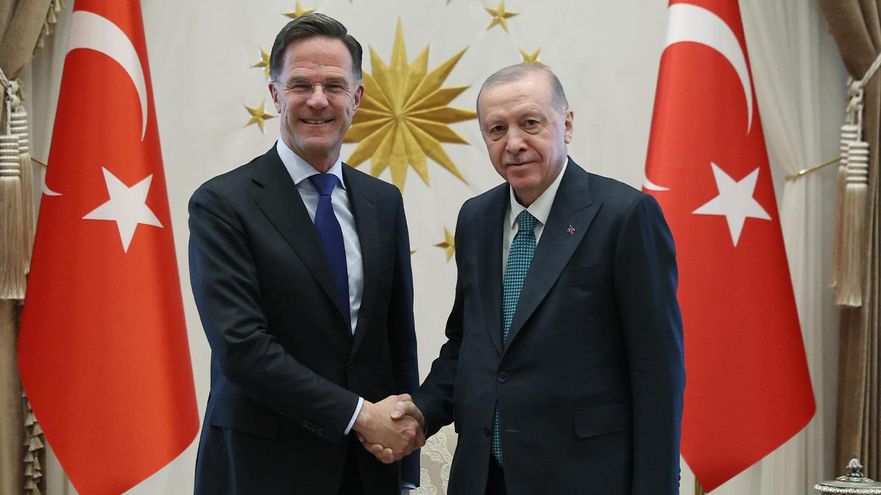 Beştepe'deki Kritik NATO Zirvesi: Cumhurbaşkanı Erdoğan Genel Sekreter Rutte'yi Kabul Etti