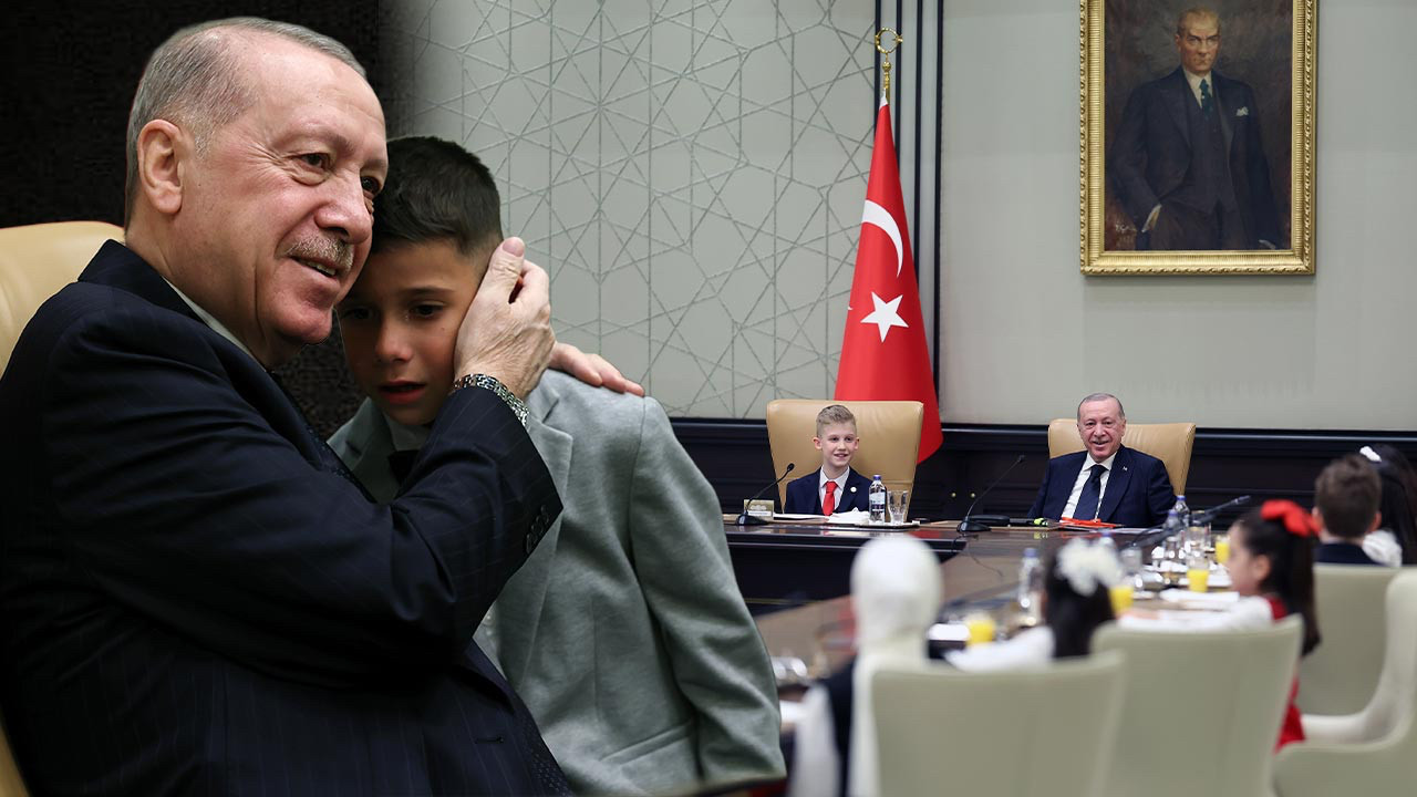 Cumhurbaşkanı Erdoğan Çocuklarla Bir Araya Geldi: 'Ne Yapıyorsak Sizin Hayalleriniz İçin'