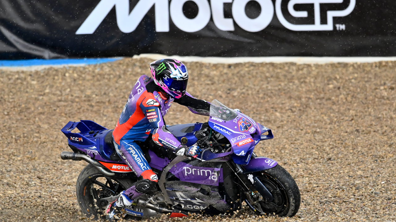 MotoGP’de Büyük Talihsizlik, Toprak Yarışı Tamamlayamadı