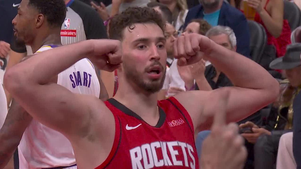 Alperen Pes Etmedi, Rockets Lakers'ı Devirdi