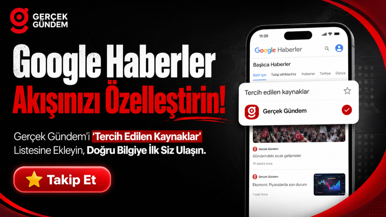 Gerçek Gündem'i Tercih Edilen Kaynaklar Listenize Ekleyin
