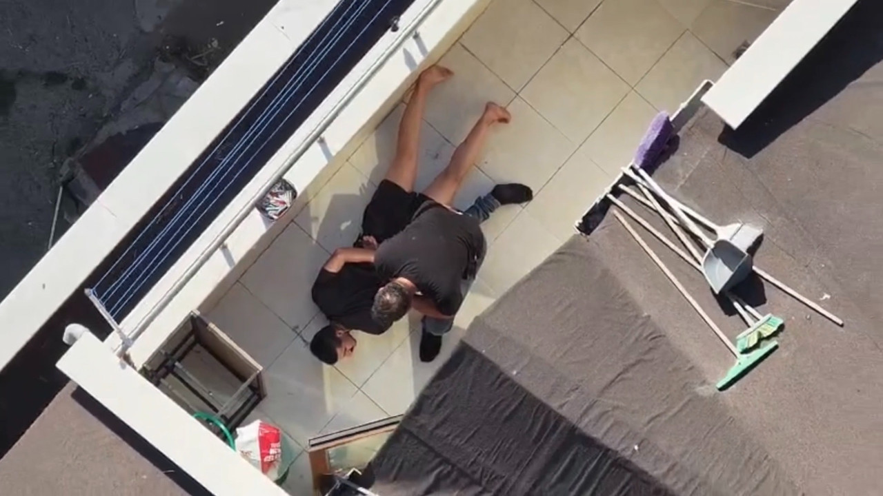 Kuyumcudan 2 Milyon Liralık Altın ve Dövizle Kaçtı Drondan Kaçamadı! 27 Gün Sonra Çatı Boşluğunda Yakalandı