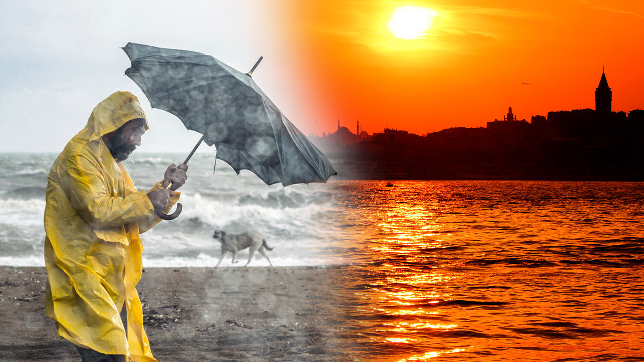 Meteoroloji Uyardı! Yurdun Bir Yanında Sağanak, Diğer Yanında Kavurucu Sıcak