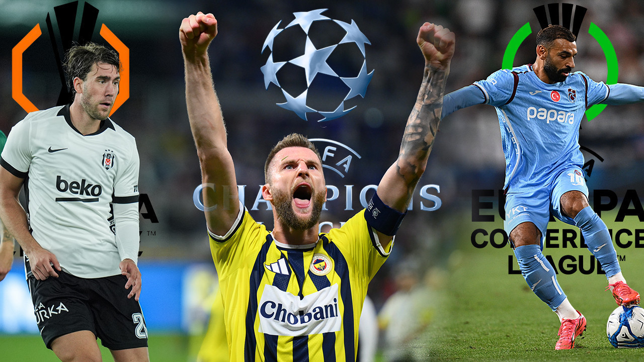 Türkiye'nin UEFA Ülke Puanında Son Durumu! Fenerbahçe Devler Ligi'nde Beşiktaş Avrupa Ligi'nde, Trabzonspor Konferans Ligi'nde