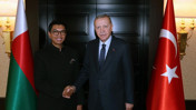 Erdoğan, Madagaskar Cumhurbaşkanı ile görüştü