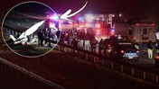 ABD’de Felaket! Otoyola Uçak Düştü, Facia Anı Ortaya Çıktı! İşte O Anlar…