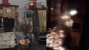 Kocaeli'de Elektrik Telleri ve Trafolar Patladı