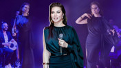 Ebru Yaşar’dan Büyüleyen Bir Konser Daha, Hem Sesiyle Hem Şıklığıyla Sahneyi Yıktı Geçti