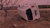 Kastamonu'da Minibüs Devrildi, 3 Yaralı