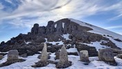 Nemrut Dağı'nın İlk Misafirleri Rehberler Oldu