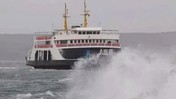Erdek'te Deniz Ulaşımı Durdu