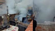 Tek Katlı Evde Çıkan Yangın Korkuya Neden Oldu