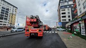 Kayseri'de İş Yerinde 'Akü' Yangını