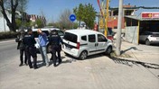 Polisin Peşine Düştüğü Sürücü Kaza Yapınca Yakalandı