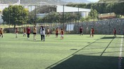 Anneler Gününde Çocuklarıyla Birlikte Yeşil Sahaya İndiler