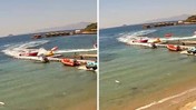 Denizde Can Pazarı: 1'i Ağır 3 Yaralı! Korku Dolu Anlar Kameralarda