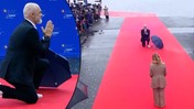 İtalya Başbakanı Meloni'yi Şaşırtan Olay! Arnavutluk Başbakanı Önünde Diz Çöktü