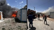 Kahramanmaraş'ta Konteyner Kent Alevlere Teslim Oldu