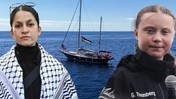 İsrail Madleen Gemisindeki Aktivistleri Kaçırdı! Aralarında Yasemin Acar ve  Greta Thunberg de Var