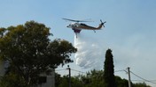 Bodrum'da Makilik Alanda Korkutan Yangın