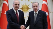 Cumhurbaşkanı Erdoğan, TBMM Başkanı Kurtulmuş'u Kabul Etti