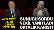 Akit TV'de Tepki Çeken Diyalog! Sunucu Sordu, AKP'li Vekil Yanıtladı, Ortalık Karıştı