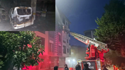 Tekirdağ’da Korku Dolu Anlar: Araç Patladı, 53 Kişilik Apartmanı Alevler Sardı!