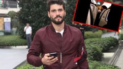 Akın Akınözü sevgilisi Sandra Pestemalciyan'la uçakta aşka geldi