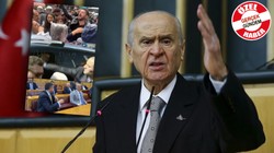 Bahçeli “Polise saldıran bu milletin mensubu olamaz” dedi, onu polise yumruk atan MHP’li vekil alkışladı