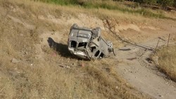 Şarampole Yuvarlanan Aracın Sürücüsü Hayatını Kaybetti