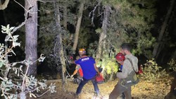 Çorum'da Motosikletle Dere Yatağına Düşen Vatandaşları AFAD Kurtardı